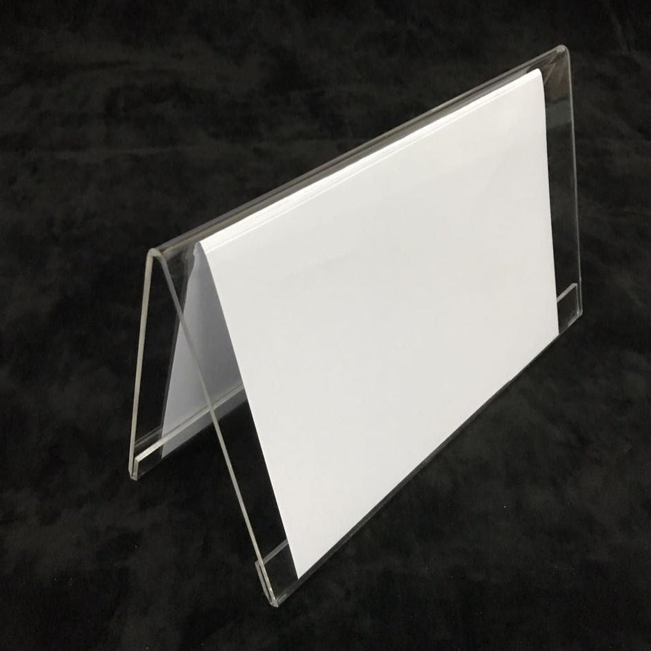 V Shape Sign/Price Tag Holder Signage by The Acrylic Factory | The Acrylic Factory Sdn Bhd