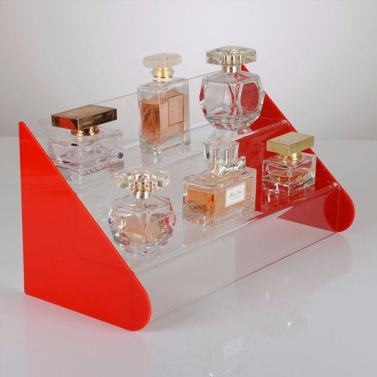 2-Tiered Perfume Bottle Display Stand Display Stand by The Acrylic Factory | The Acrylic Factory Sdn Bhd