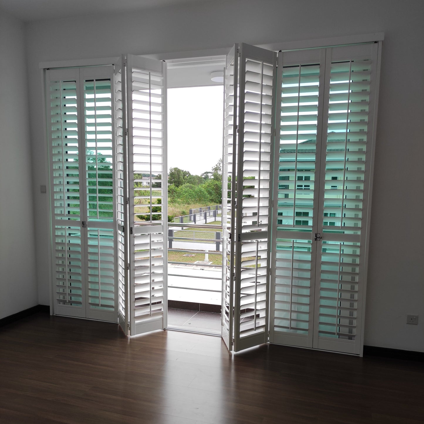 Bifold Door Vinyl Shutter by The Acrylic Factory Sdn Bhd | The Acrylic Factory Sdn Bhd