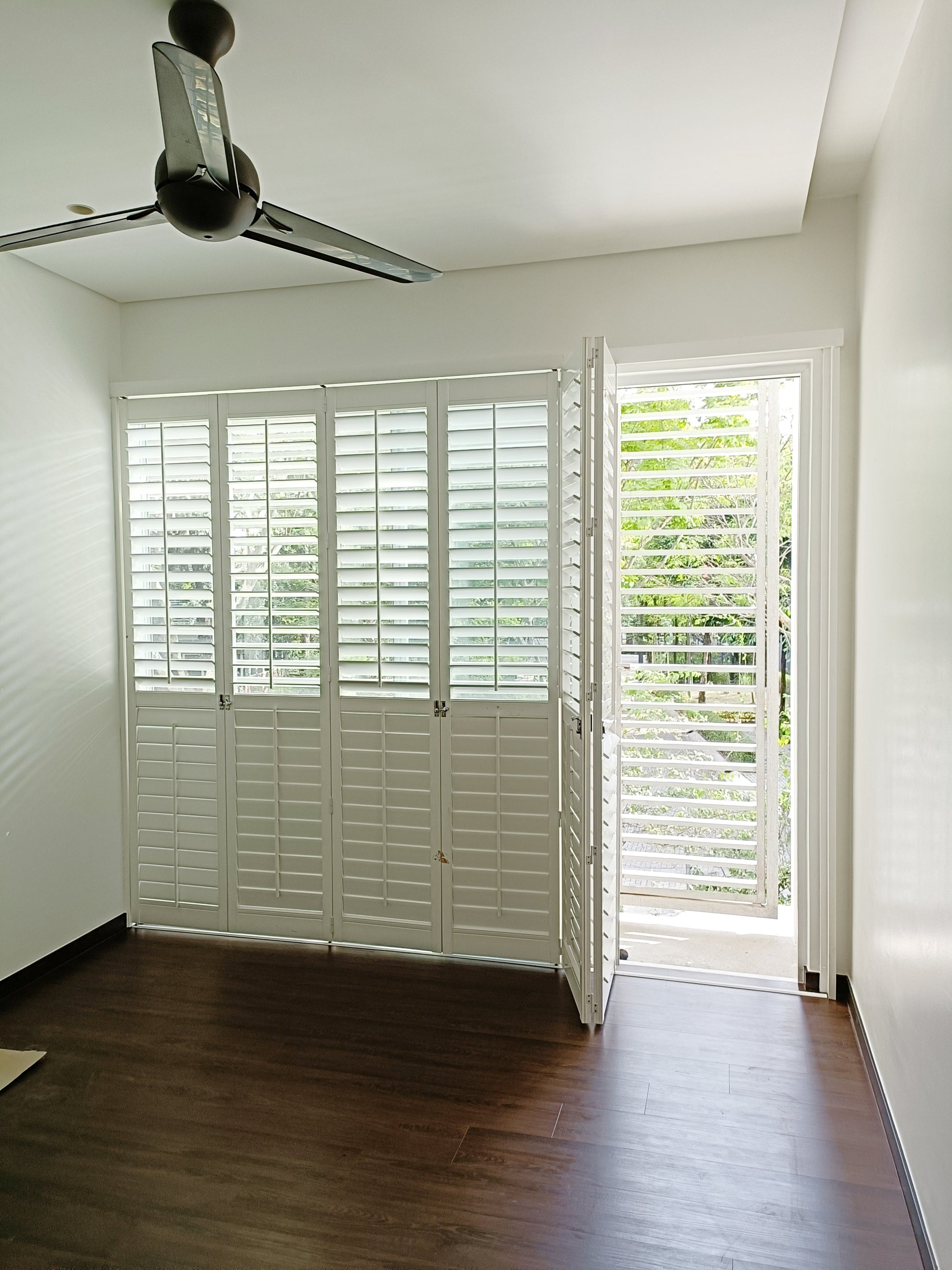 Bifold Door Vinyl Shutter by The Acrylic Factory Sdn Bhd | The Acrylic Factory Sdn Bhd