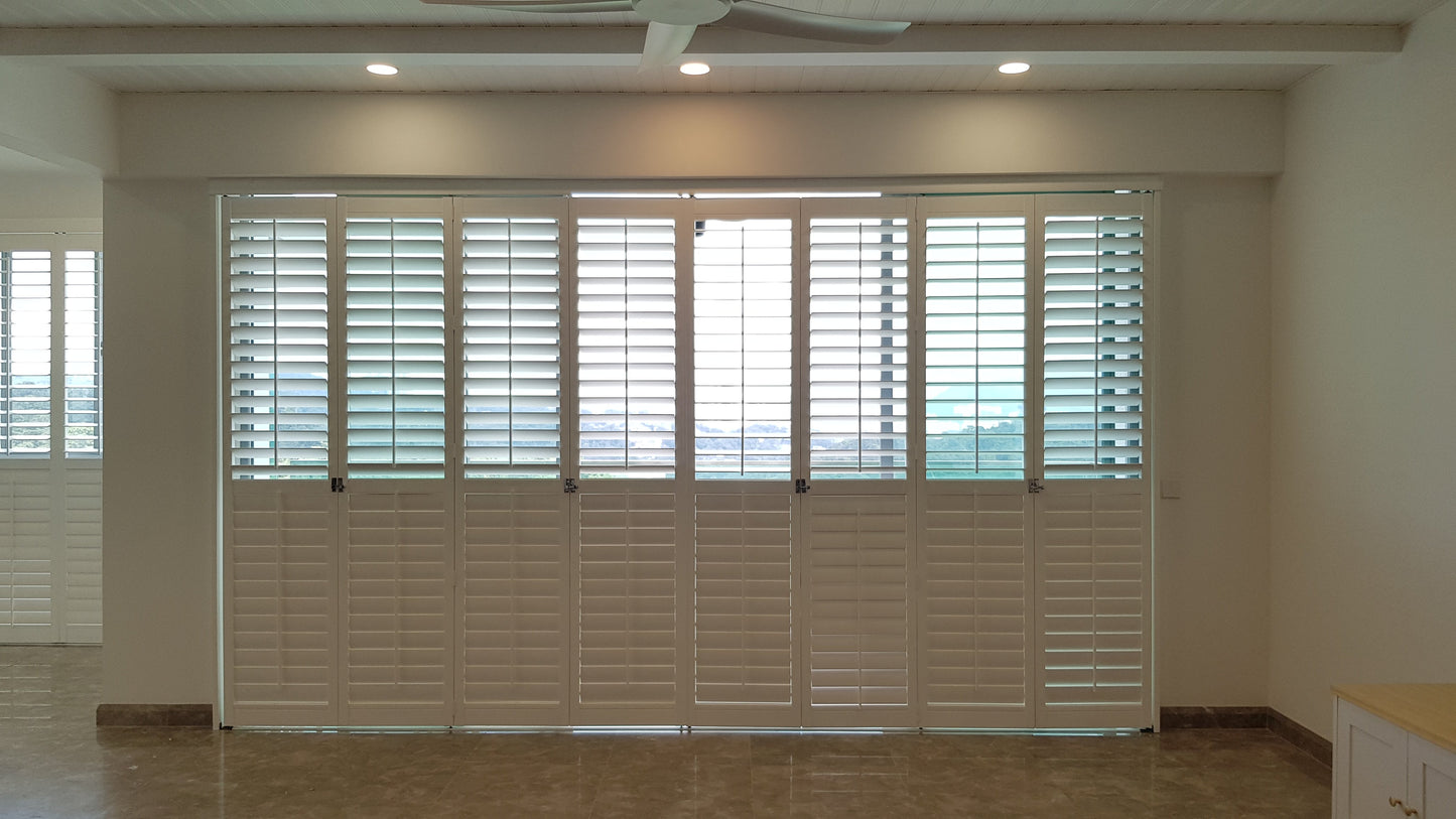 Bifold Door Vinyl Shutter by The Acrylic Factory Sdn Bhd | The Acrylic Factory Sdn Bhd