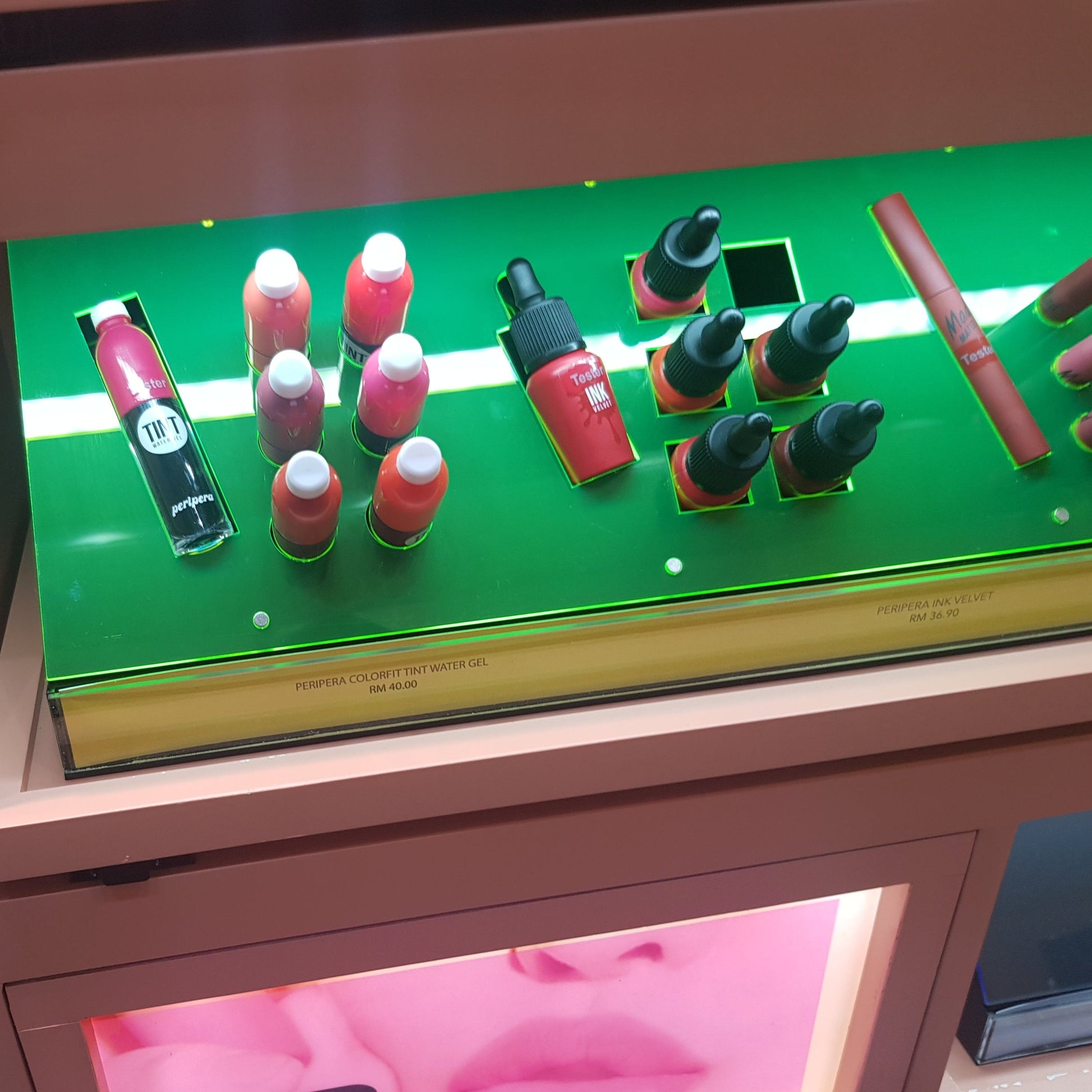 Cosmetic Counter Display Counter Display by The Acrylic Factory | The Acrylic Factory Sdn Bhd