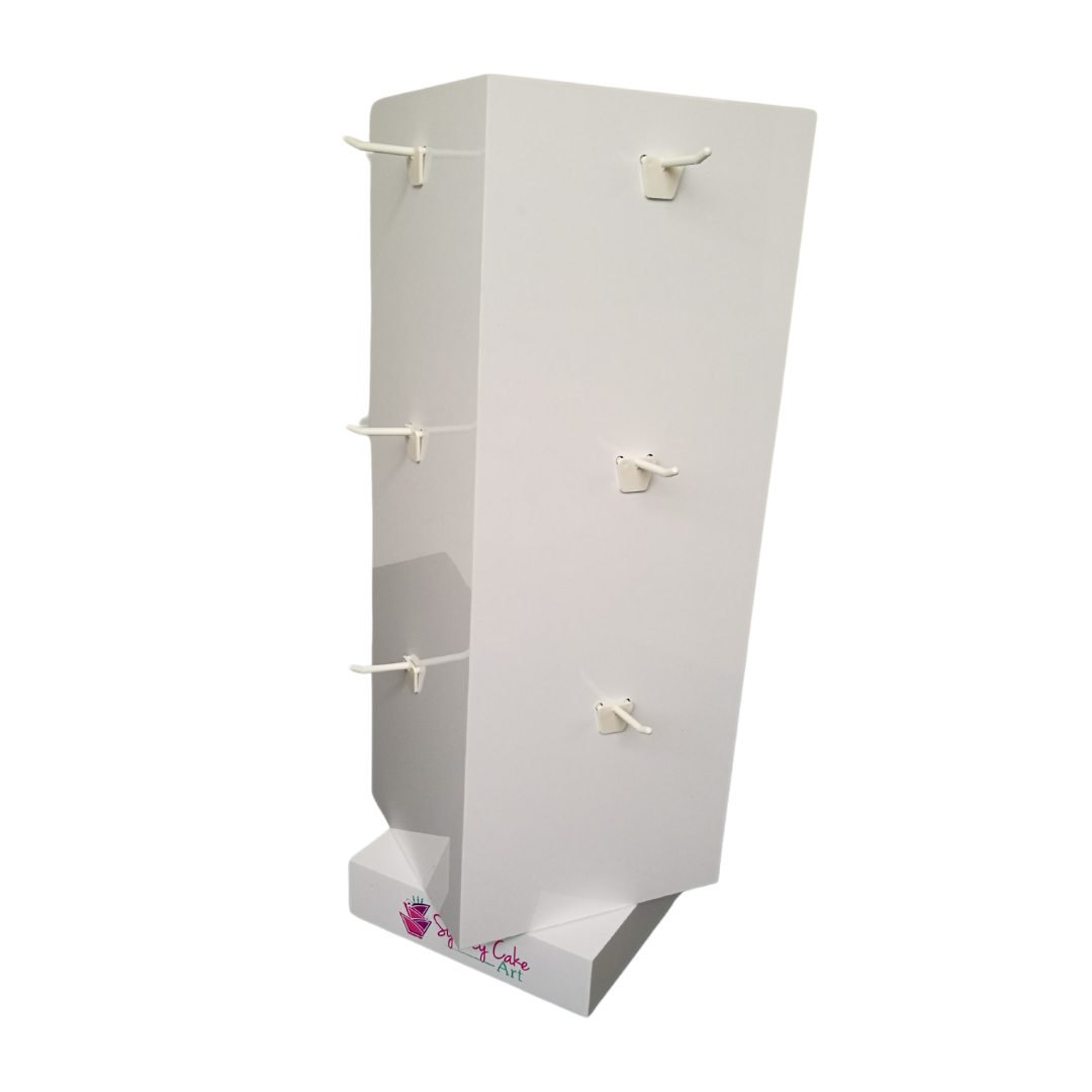 Four Sided Rotating Display Rack – The Acrylic Factory Sdn Bhd