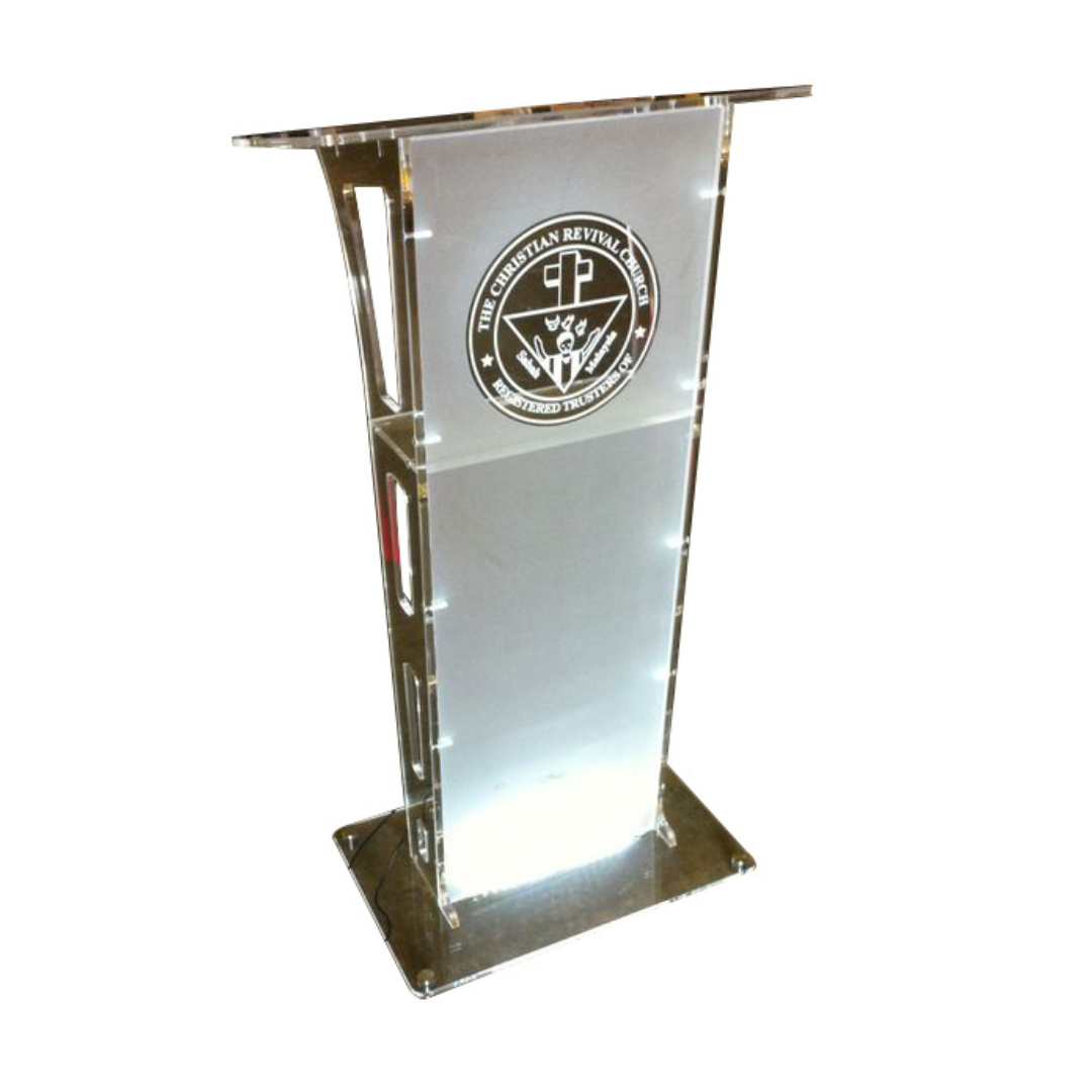 Lectern/Podium Stand Podium by The Acrylic Factory | The Acrylic Factory Sdn Bhd