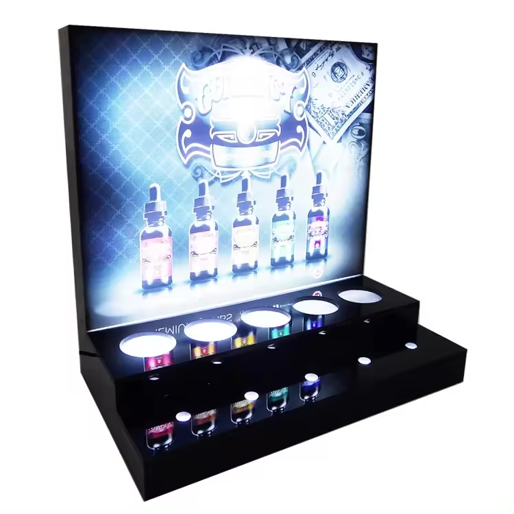 LED Bottle Display Stand Display Stand by The Acrylic Factory | The Acrylic Factory Sdn Bhd