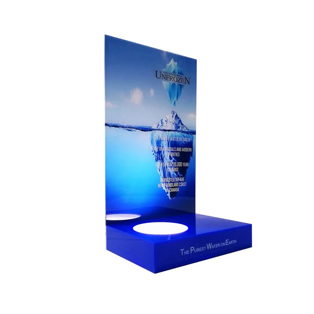 LED Wine Display Stand Display Stand by The Acrylic Factory | The Acrylic Factory Sdn Bhd