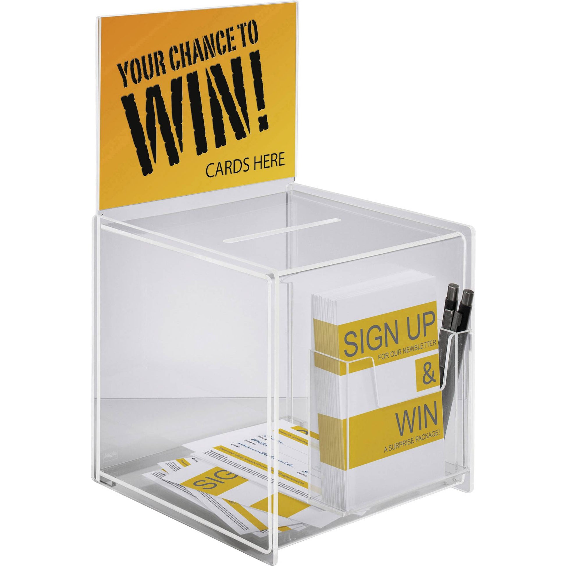 Multifunction Ballot Box Ballot Box by The Acrylic Factory | The Acrylic Factory Sdn Bhd