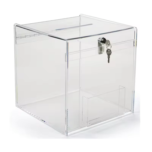 Multifunction Ballot Box Ballot Box by The Acrylic Factory | The Acrylic Factory Sdn Bhd