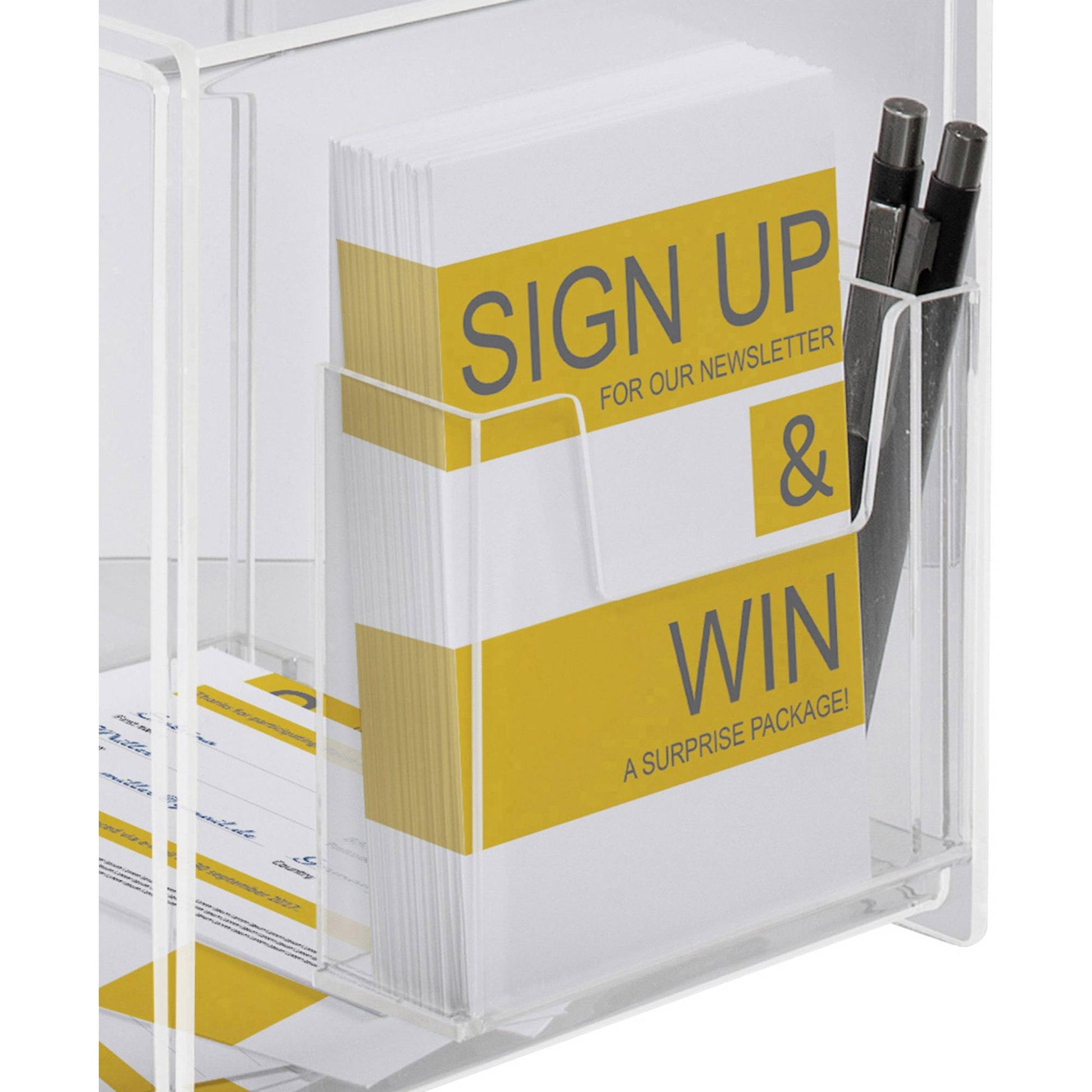 Multifunction Ballot Box Ballot Box by The Acrylic Factory | The Acrylic Factory Sdn Bhd