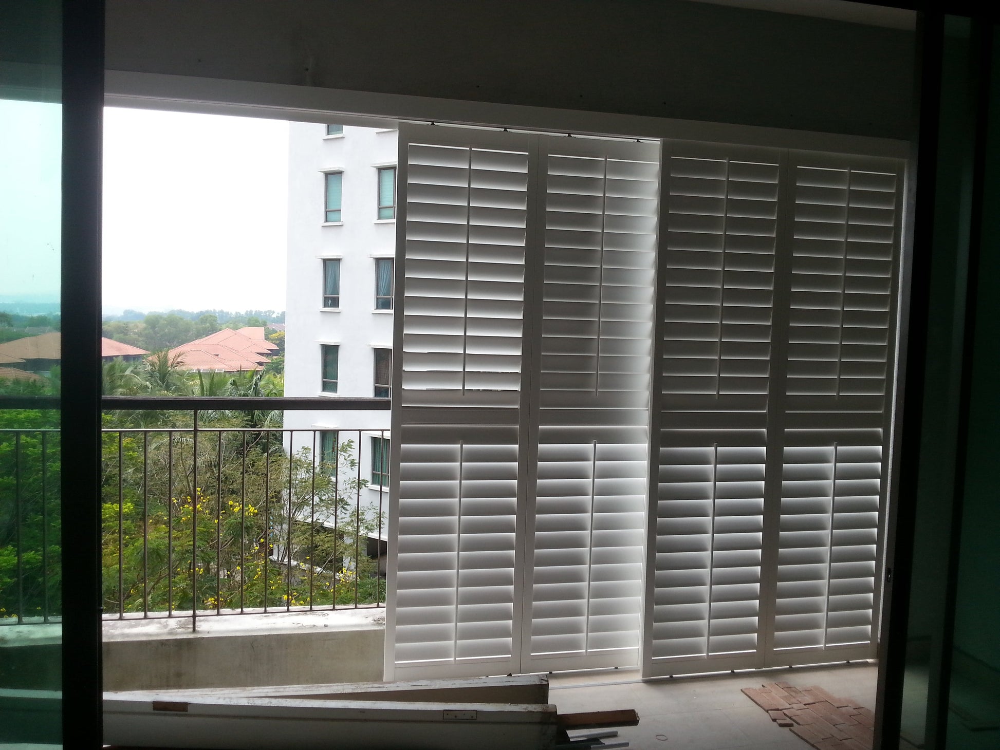 Sliding Door Vinyl Shutter by The Acrylic Factory Sdn Bhd | The Acrylic Factory Sdn Bhd