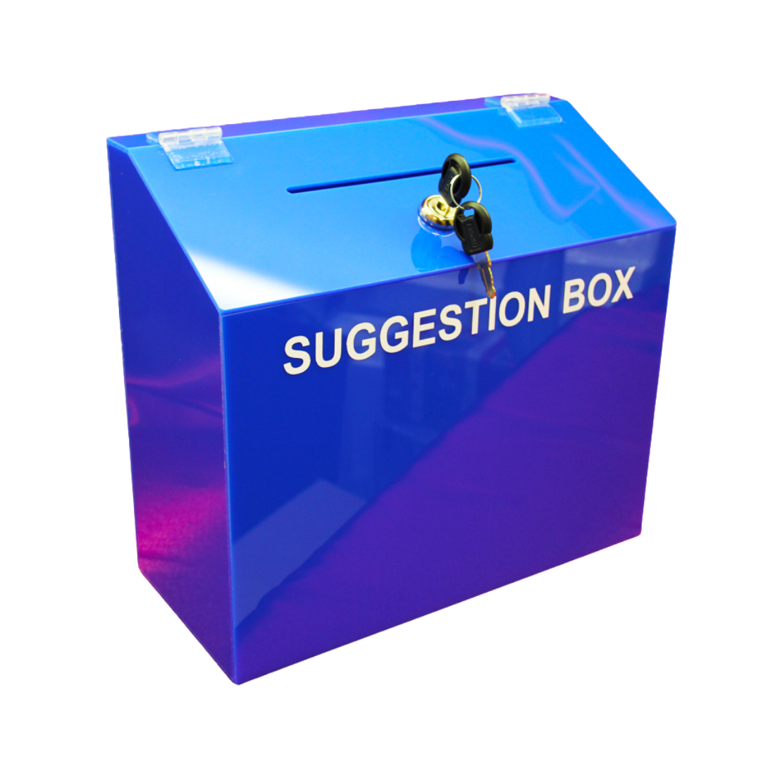 Suggestion Box Ballot Box by The Acrylic Factory | The Acrylic Factory Sdn Bhd