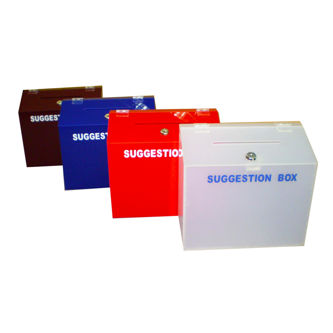 Suggestion Box Ballot Box by The Acrylic Factory | The Acrylic Factory Sdn Bhd